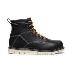 Men's CSA San Jose 6 Waterproof Boot (Aluminum Toe) | Black/Off White