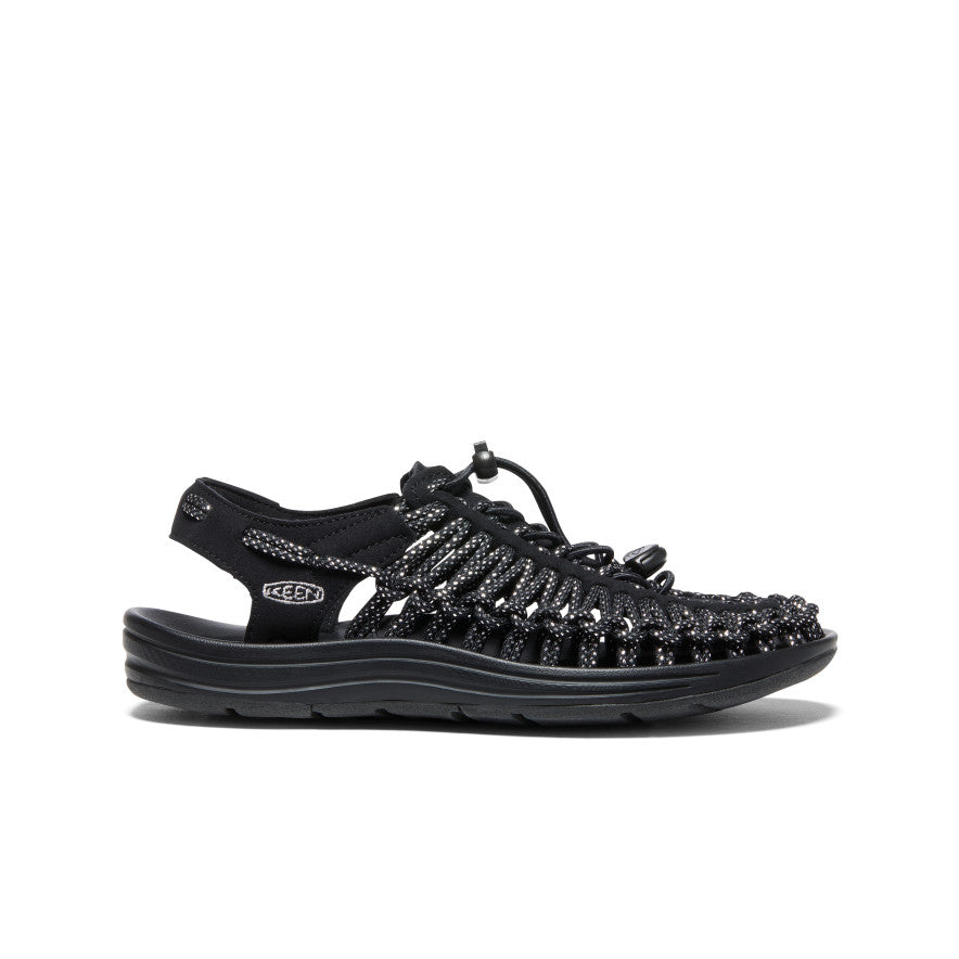 Women's UNEEK Sneaker | Black/Silver