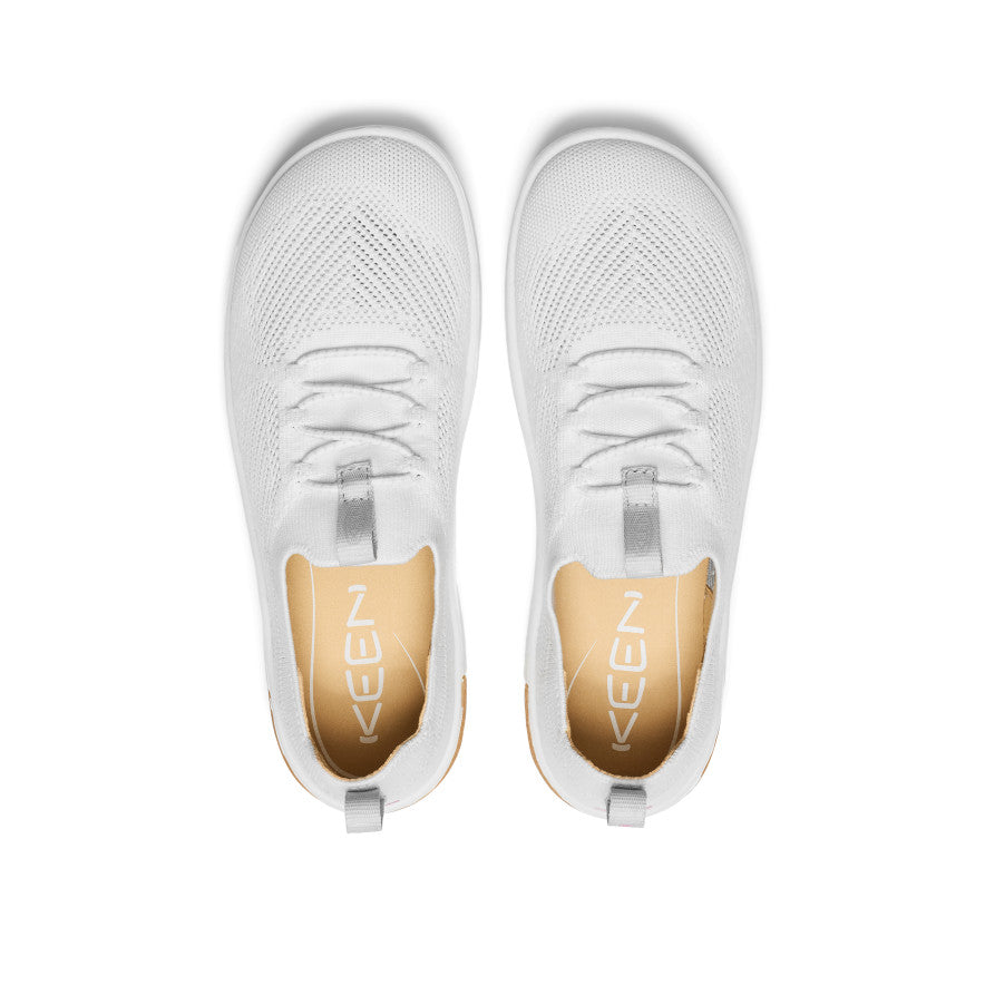 Women's KNX Knit Sneaker | Star White/Moonlite Mauve - Image 4