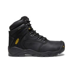 Men's Louisville 6 Waterproof Boot (Steel Toe) | Black