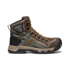 Men's Davenport AL Waterproof Mid (Composite Toe) | Shitake/Forest Night
