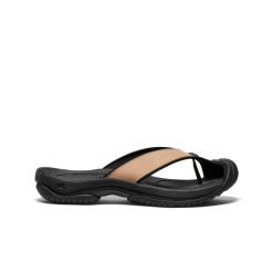 Men's Waimea Leather Flip-Flop  |  Cornstalk/Black
