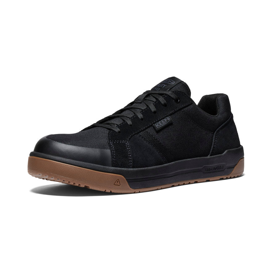 Men's Kenton ESD Work Shoe (Carbon Toe) | Black/Gum - Image 3