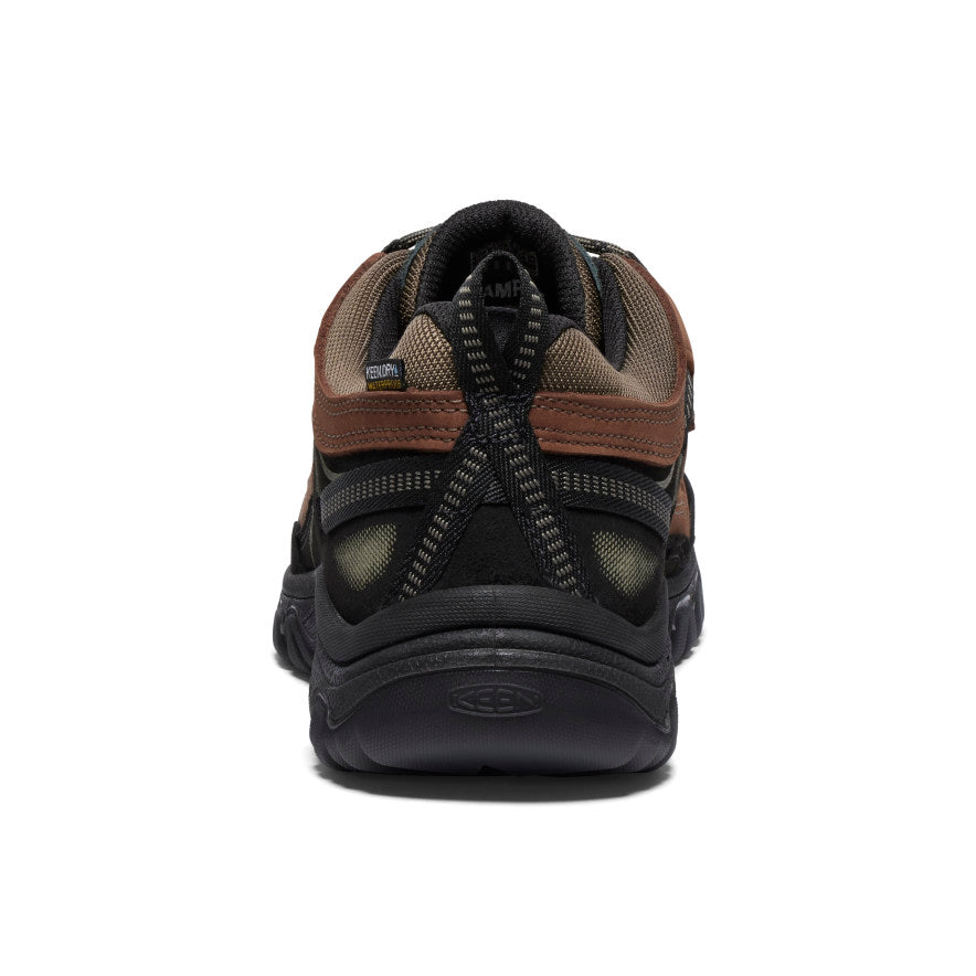 Men's Targhee IV Wide Waterproof Hiking Shoe | Bison/Black - Image 5