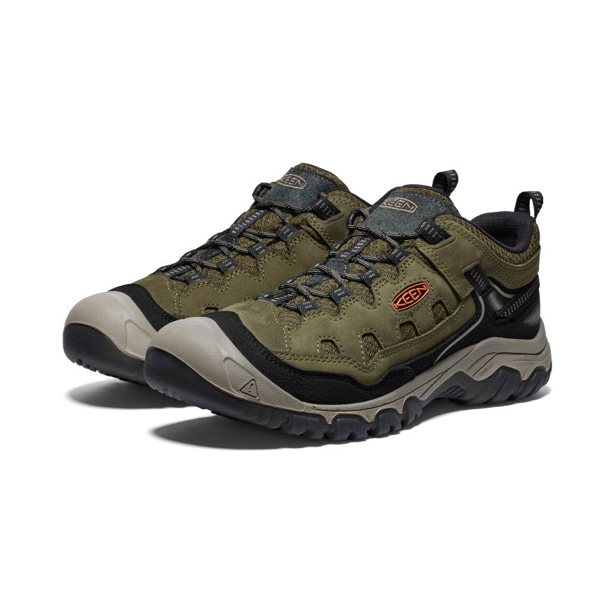 Men's Targhee IV Vented Hiking Shoe | Dark Olive/Gold Flame - Image 2
