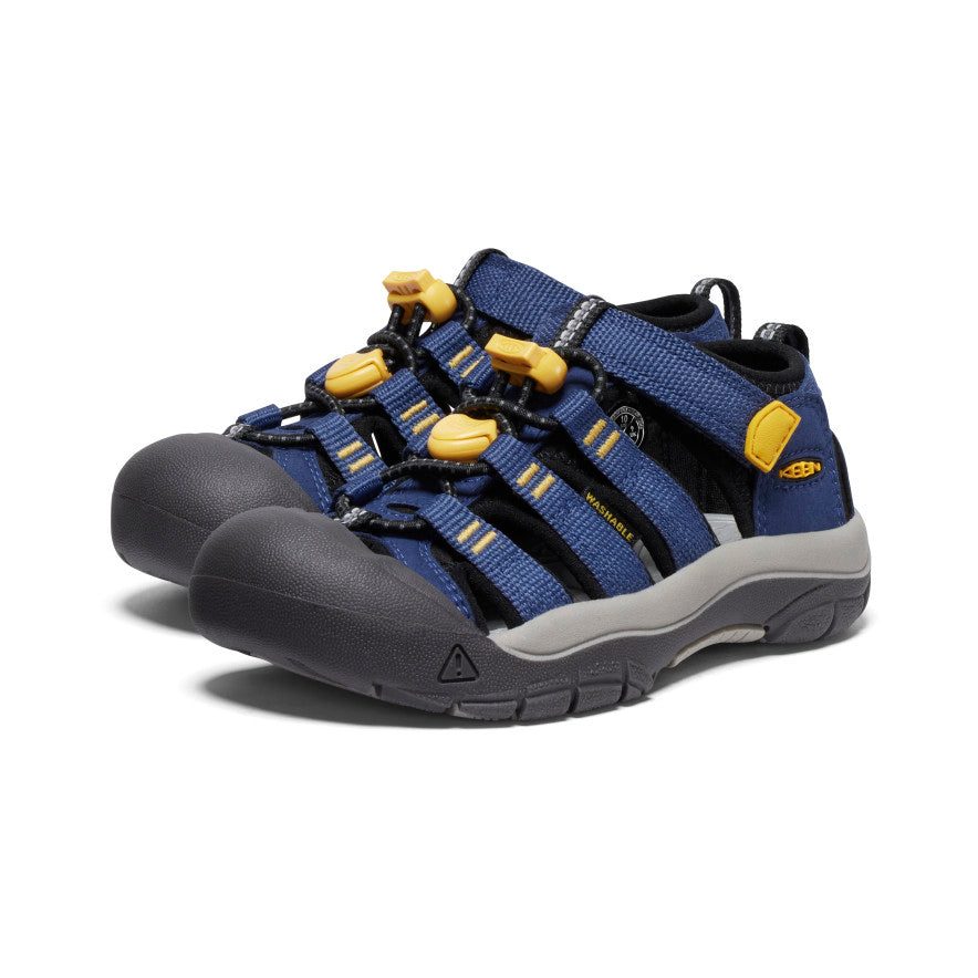 Little Kids' Newport H2 | Naval Academy/Keen Yellow - Image 2