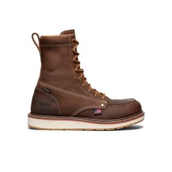 Men's Liberty 8 Waterproof Boot (Carbon Toe)  |  Leather Brown/Gum