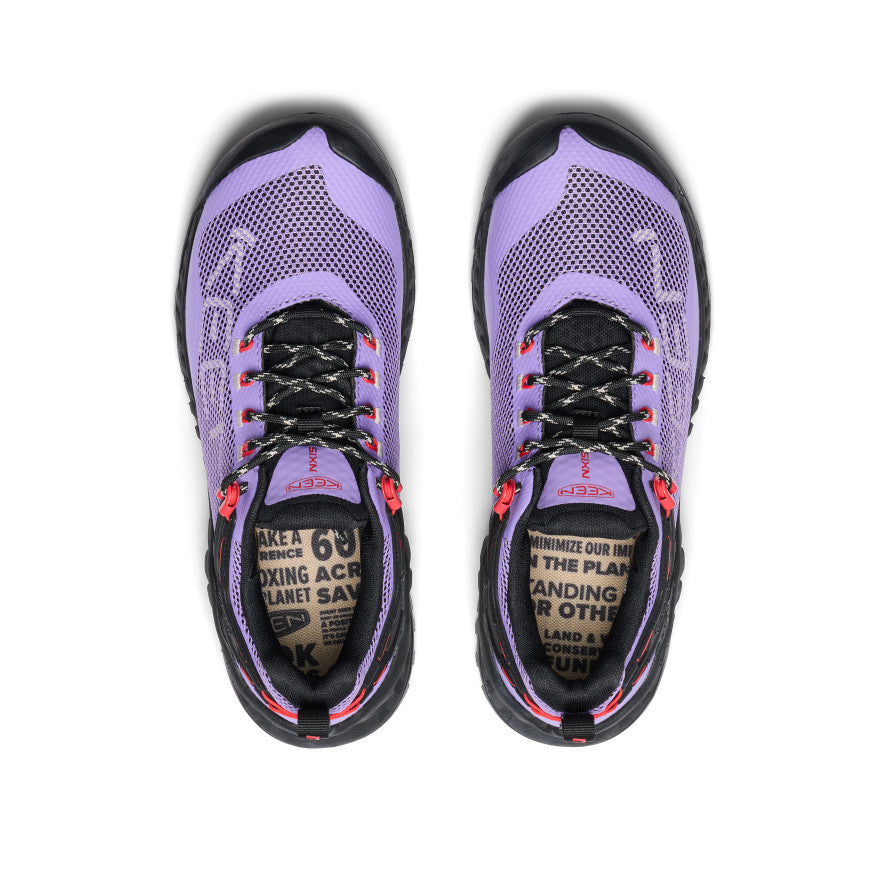 Women's NXIS EVO Waterproof Shoe | Paisley Purple/Poppy Red - Image 4