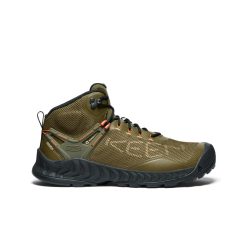 Men's NXIS EVO Waterproof Boot | Dark Olive/Gold Flame