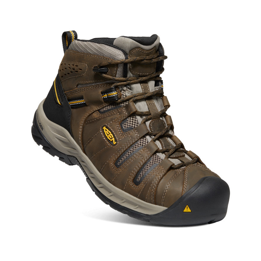 Men's Flint II Boot (Steel Toe) | Cascade Brown/Golden Rod - Image 3