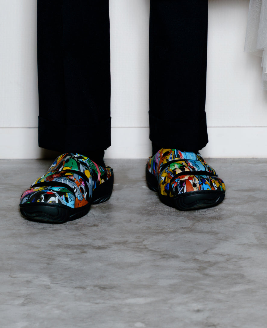 Women's Yogui Arts Clog x ARTPARA FUKAGAWA | Kujira To Nakamatachi - Image 8