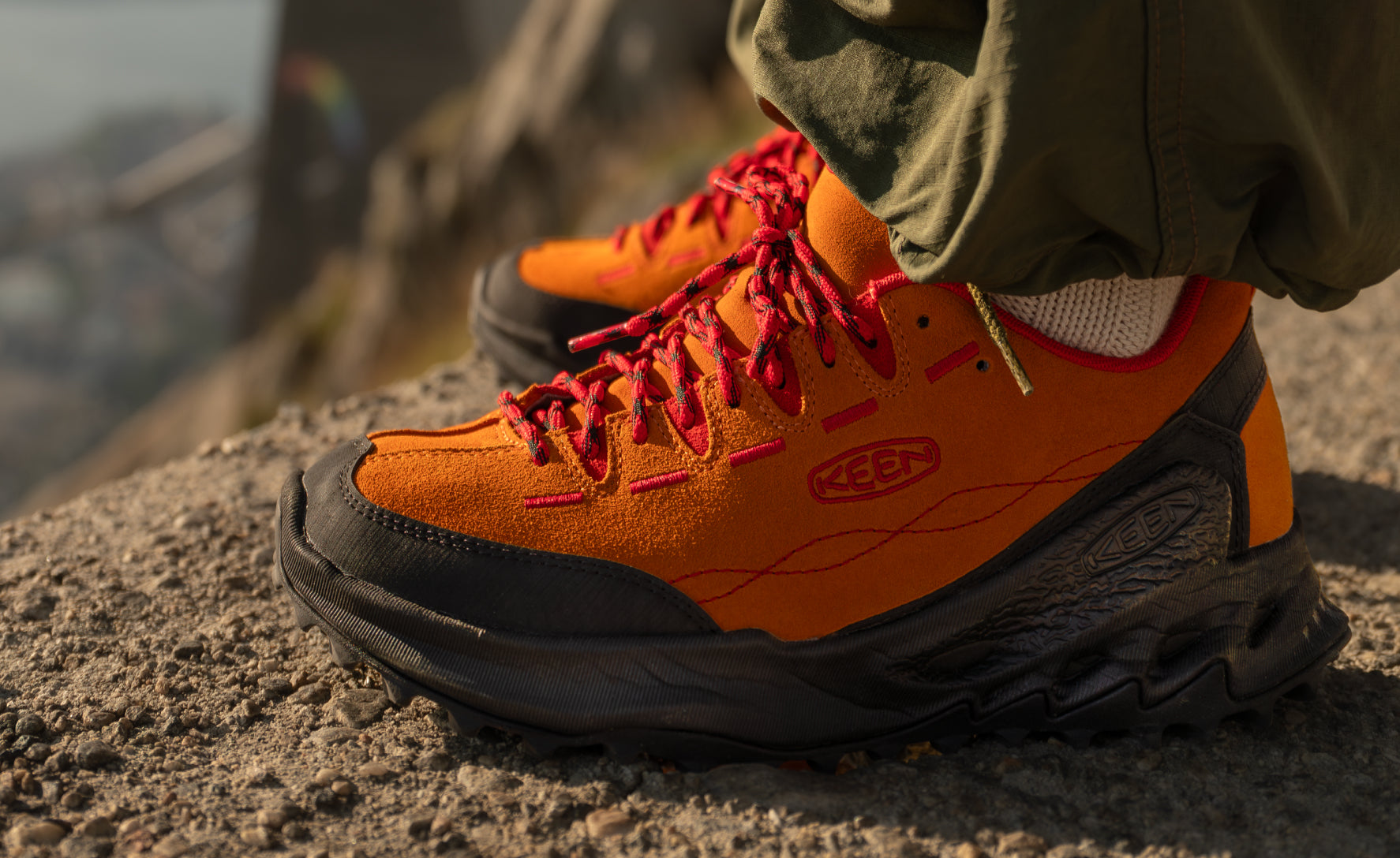 Men's Jasper Zionic Sneaker | Orange Pepper/Aura Orange - Image 8