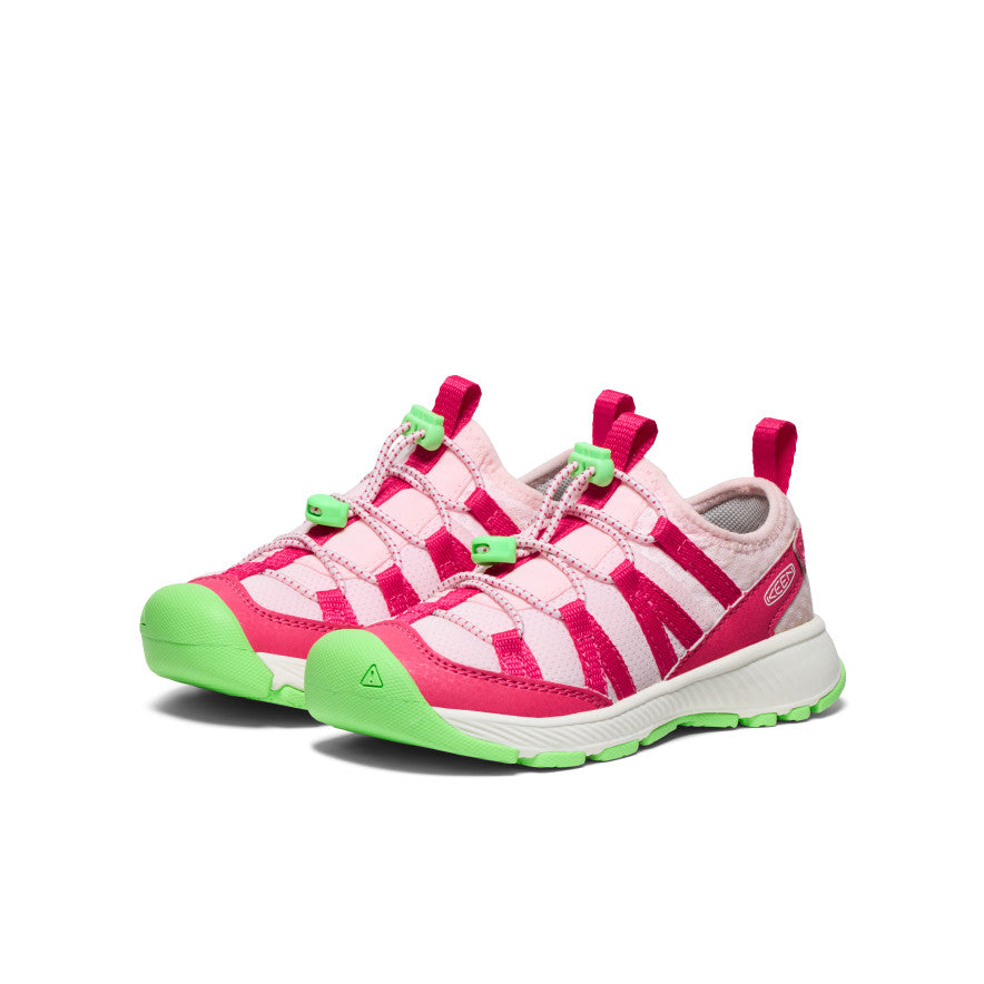 Little Kids' Motozoa Sneaker | Raspberry/Summer Green - Image 3
