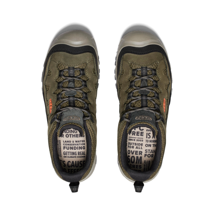 Men's Targhee IV Vented Hiking Shoe | Dark Olive/Gold Flame - Image 4