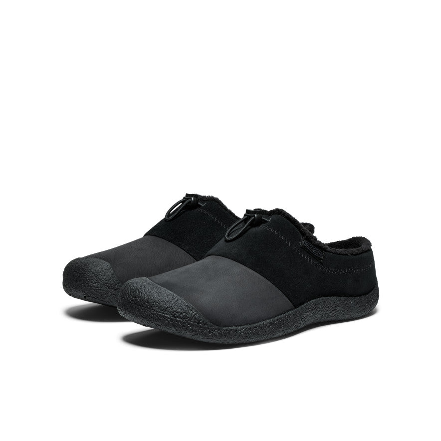 Men's Howser III Leather Slide | Black/Black - Image 2