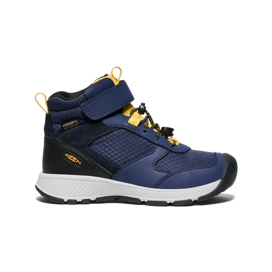 Little Kids' Skua Waterproof Boot | Naval Academy/Yolk Yellow
