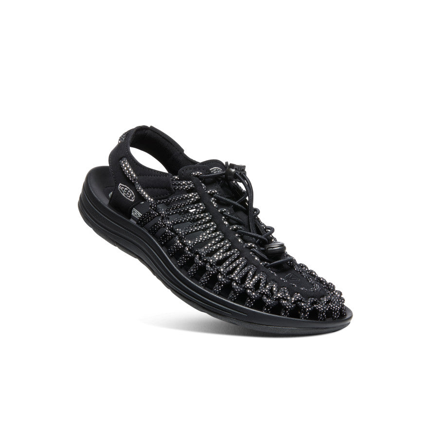 Women's UNEEK Sneaker | Black/Silver - Image 3
